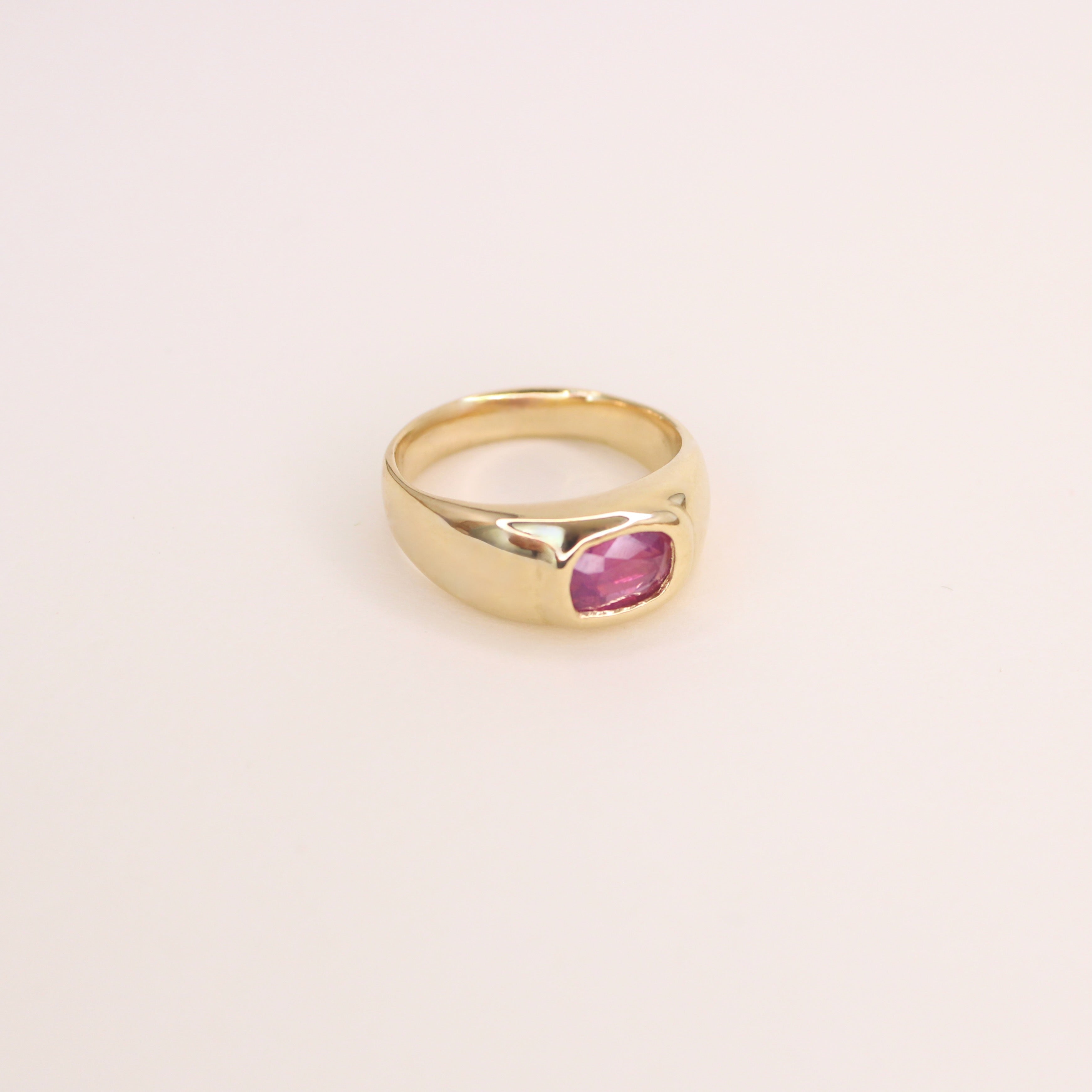 Twilight Sapphire Gold Ring