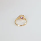 Celeste Sapphire Gold Ring