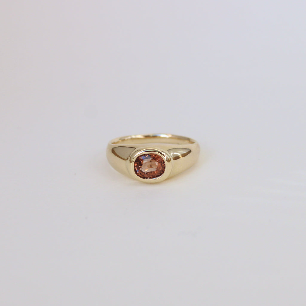 Golden Hour Spinel Gold Ring