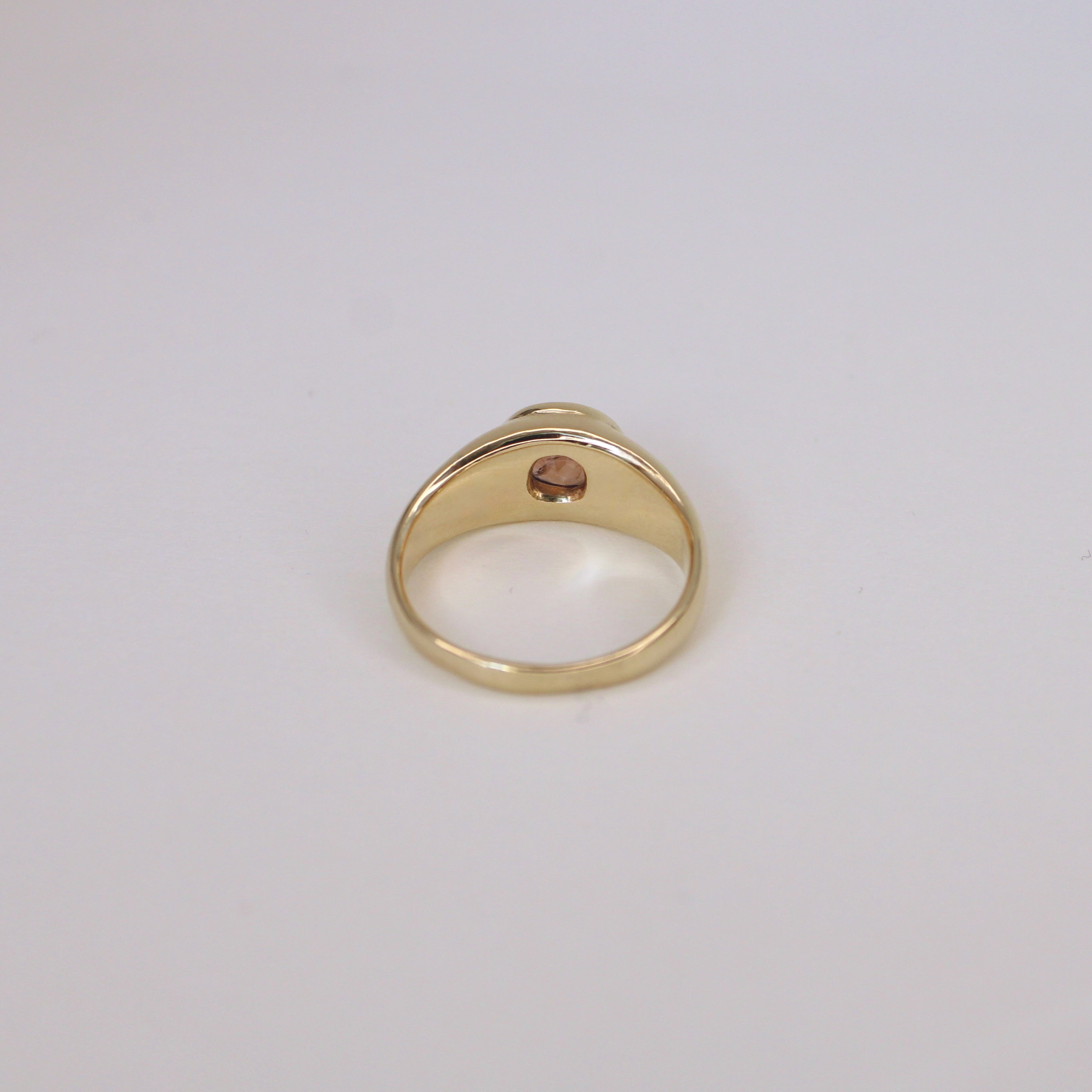 Golden Hour Spinel Gold Ring