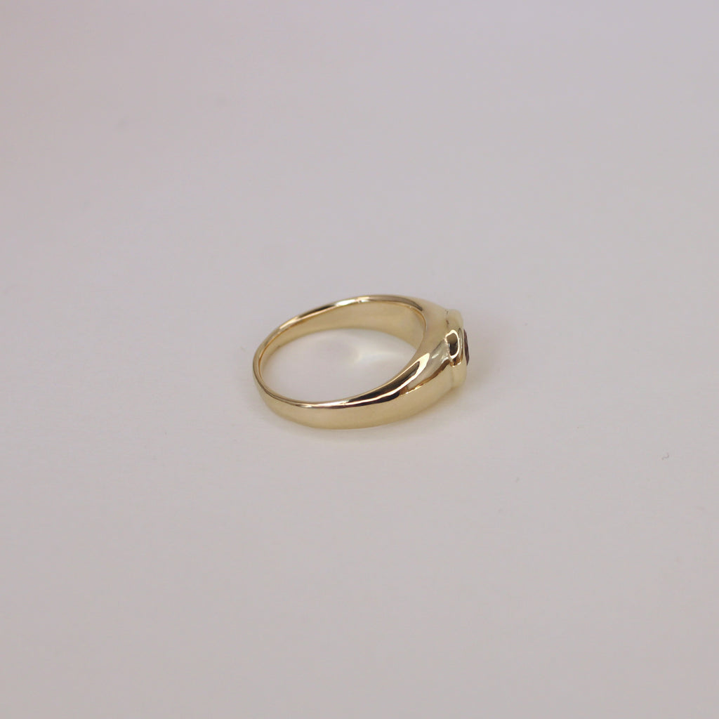 Golden Hour Spinel Gold Ring