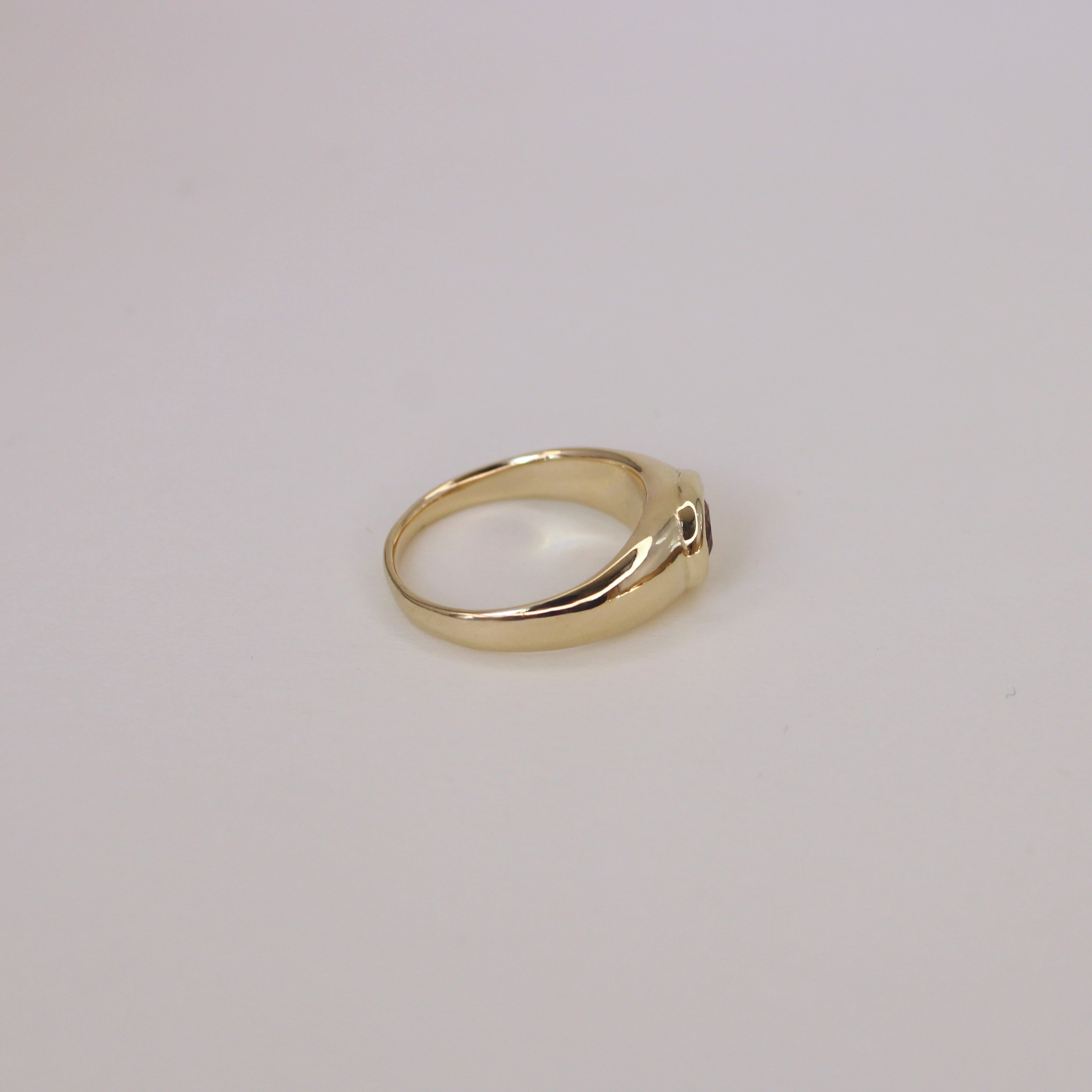 Golden Hour Spinel Gold Ring