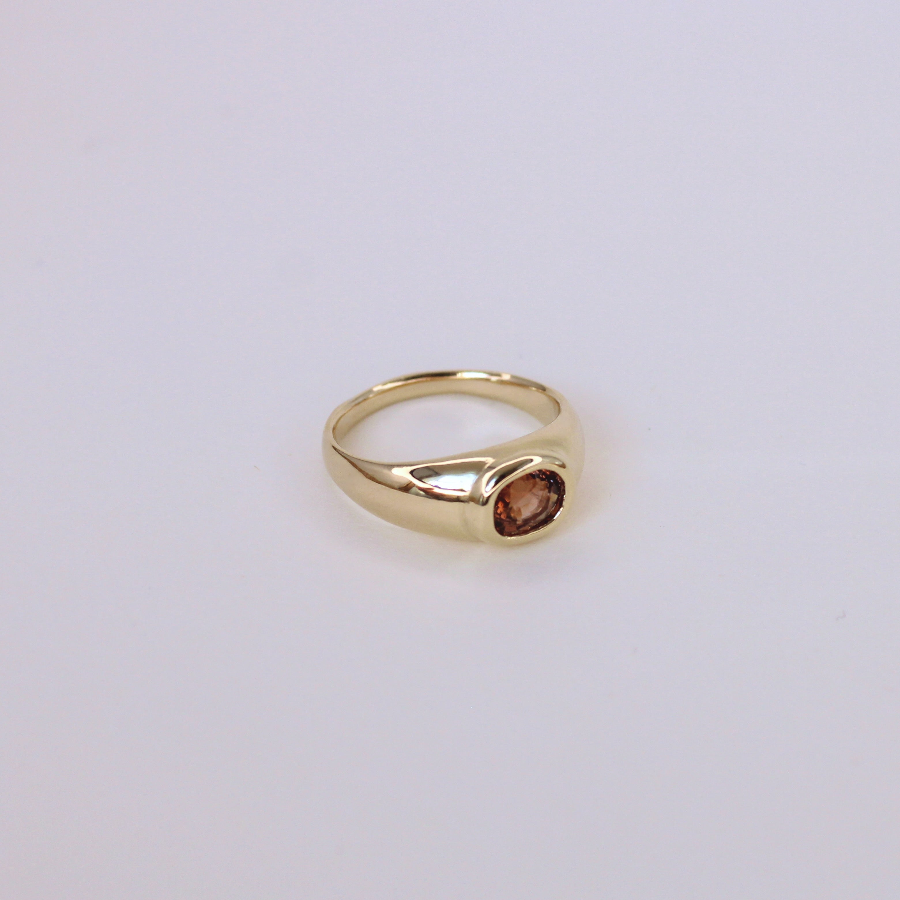 Golden Hour Spinel Gold Ring