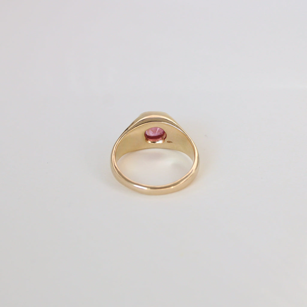 Aurora Sapphire Gold Ring