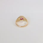 Aurora Sapphire Gold Ring