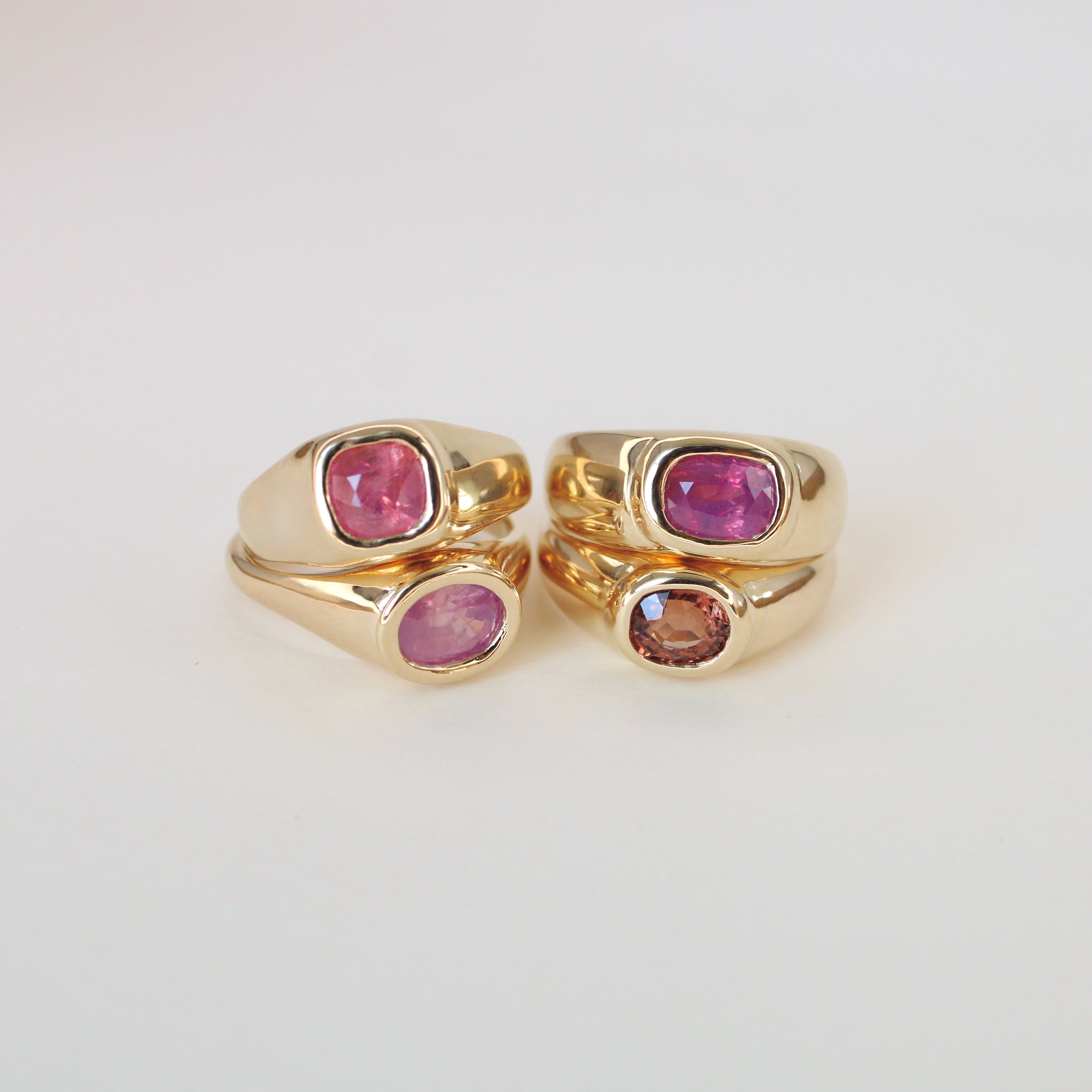 Twilight Sapphire Gold Ring
