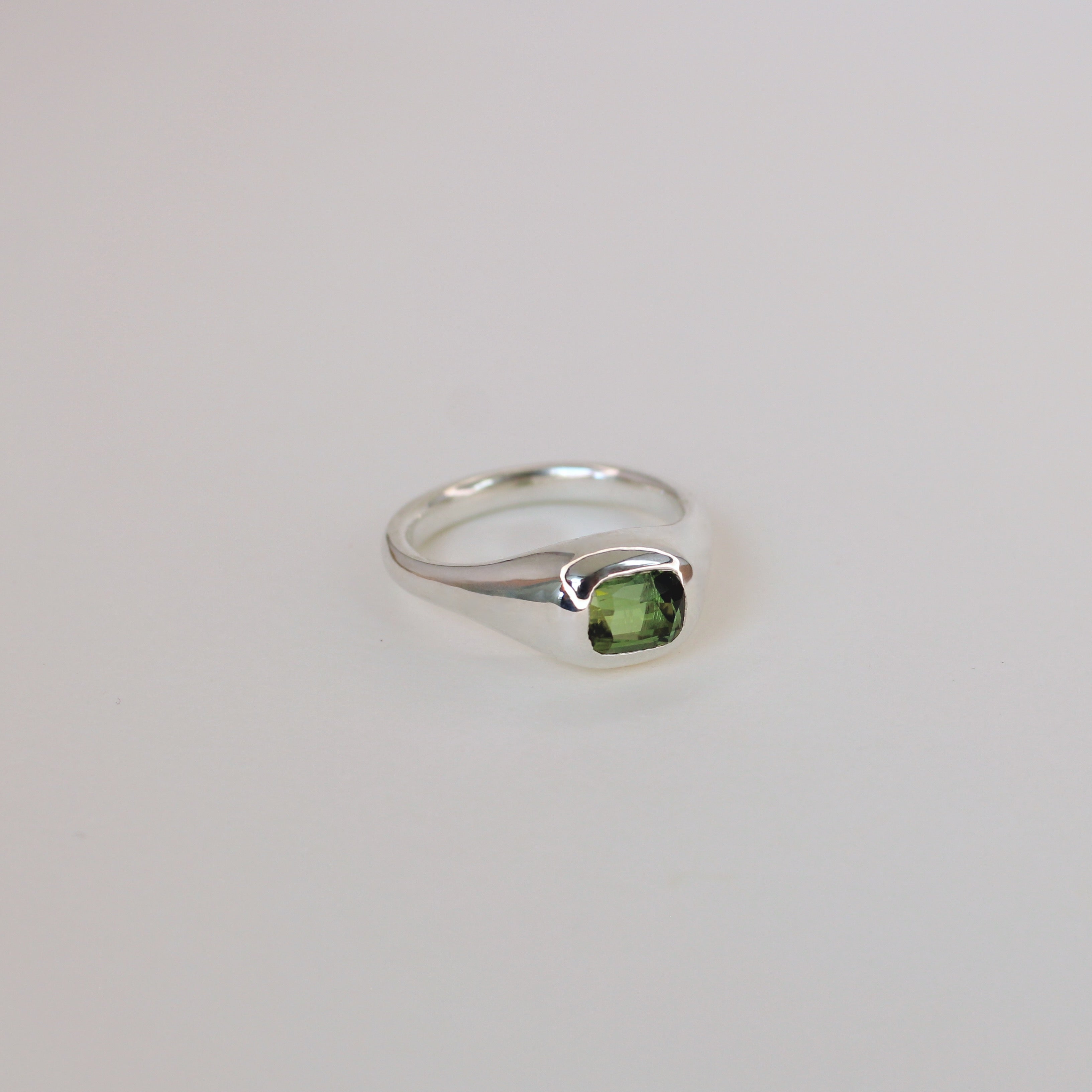 Portal Ring - Green Tourmaline 3