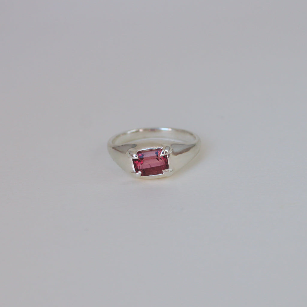Mesa Ring - Raspberry Tourmaline