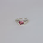 Mesa Ring - Raspberry Tourmaline