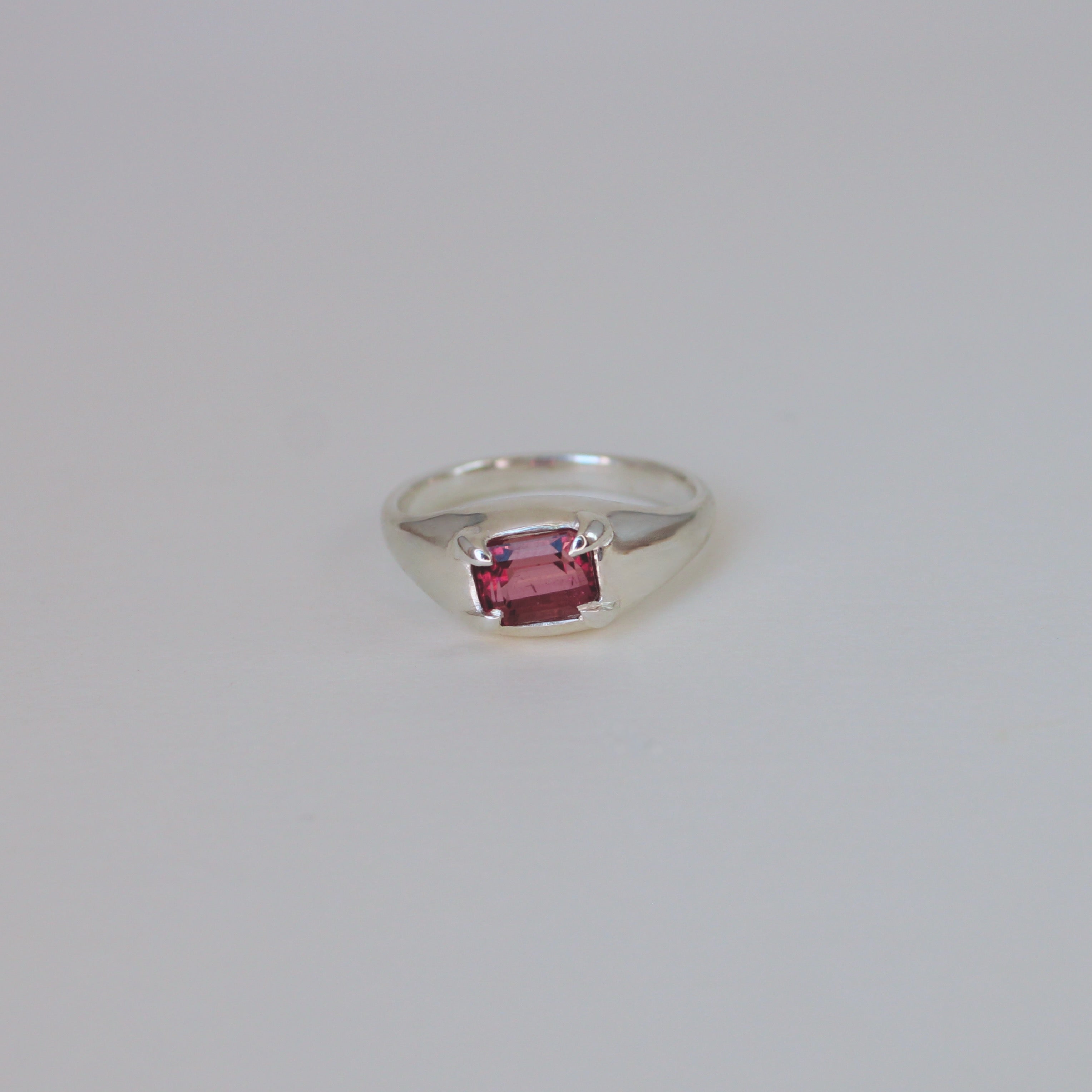 Mesa Ring - Raspberry Tourmaline