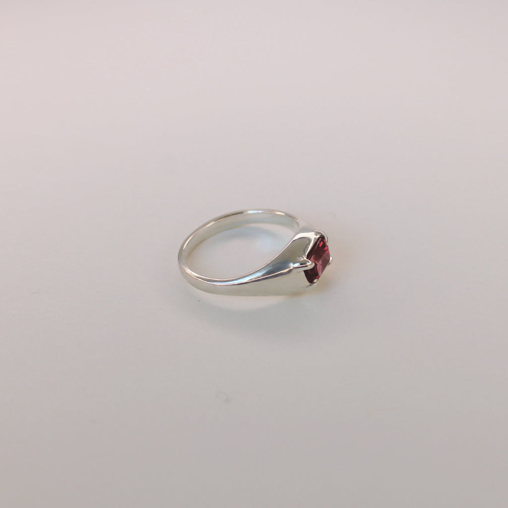 Mesa Ring - Raspberry Tourmaline