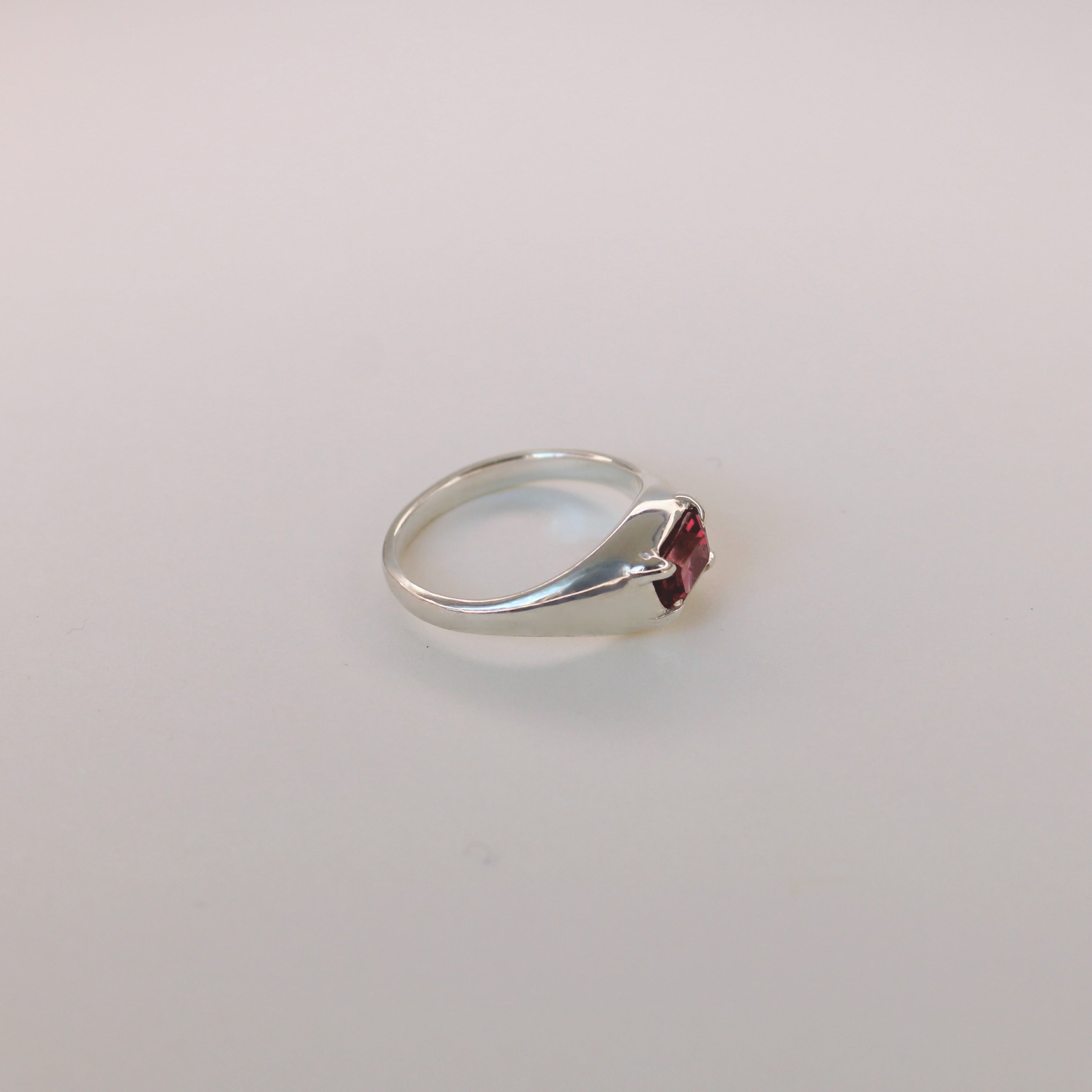 Mesa Ring - Raspberry Tourmaline