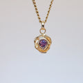 Berry Tart 14k Pendant - Silky Sapphire