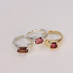 Mesa Ring - Raspberry Tourmaline