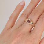Golden Hour Spinel Gold Ring