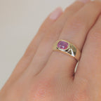 Twilight Sapphire Gold Ring