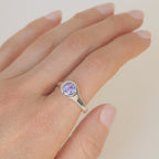 Portal Ring - Lilac Tanzanite