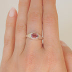 Mesa Ring - Raspberry Tourmaline