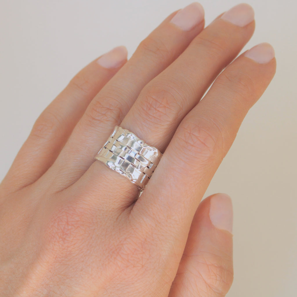 Gather Band Ring Tall