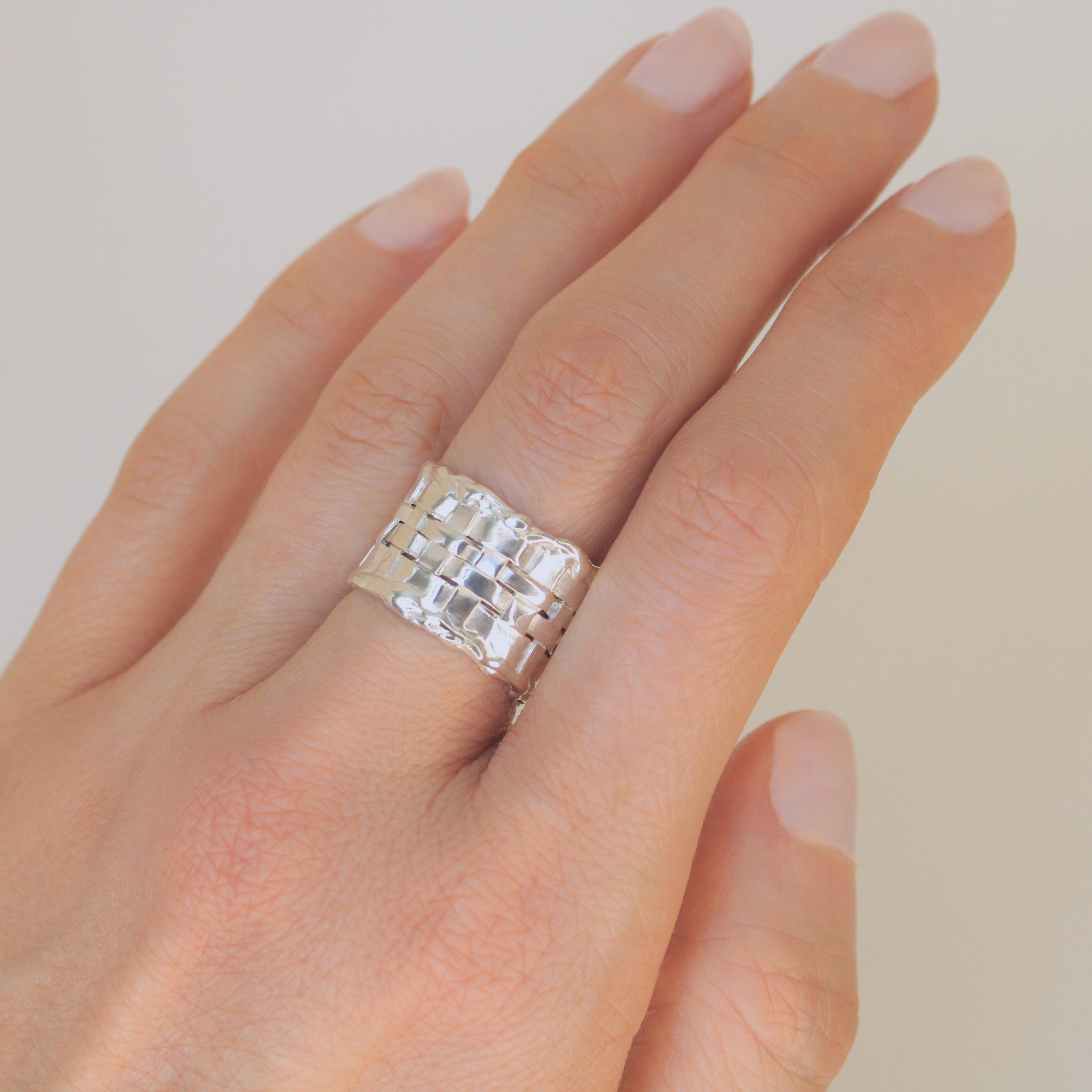 Gather Band Ring Tall