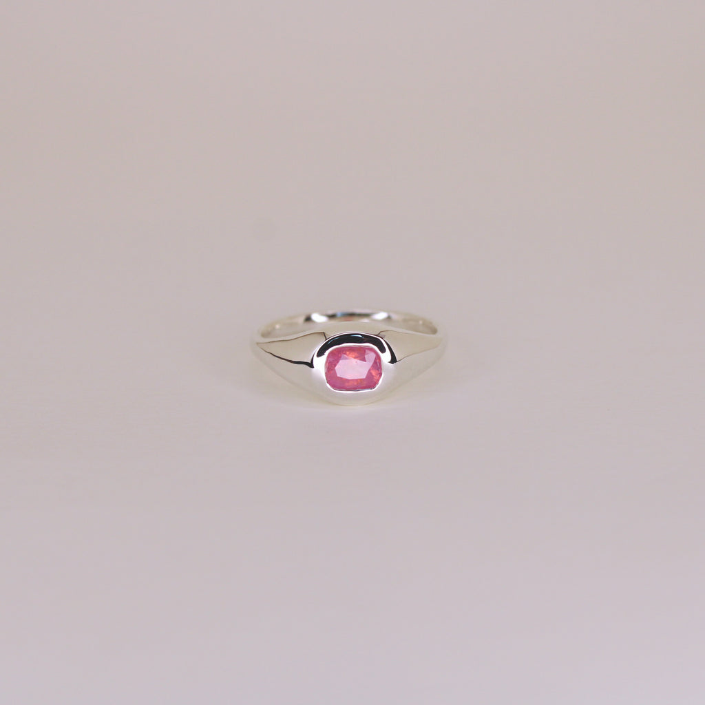 Helia Opalescent Sapphire Ring