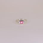 Helia Opalescent Sapphire Ring
