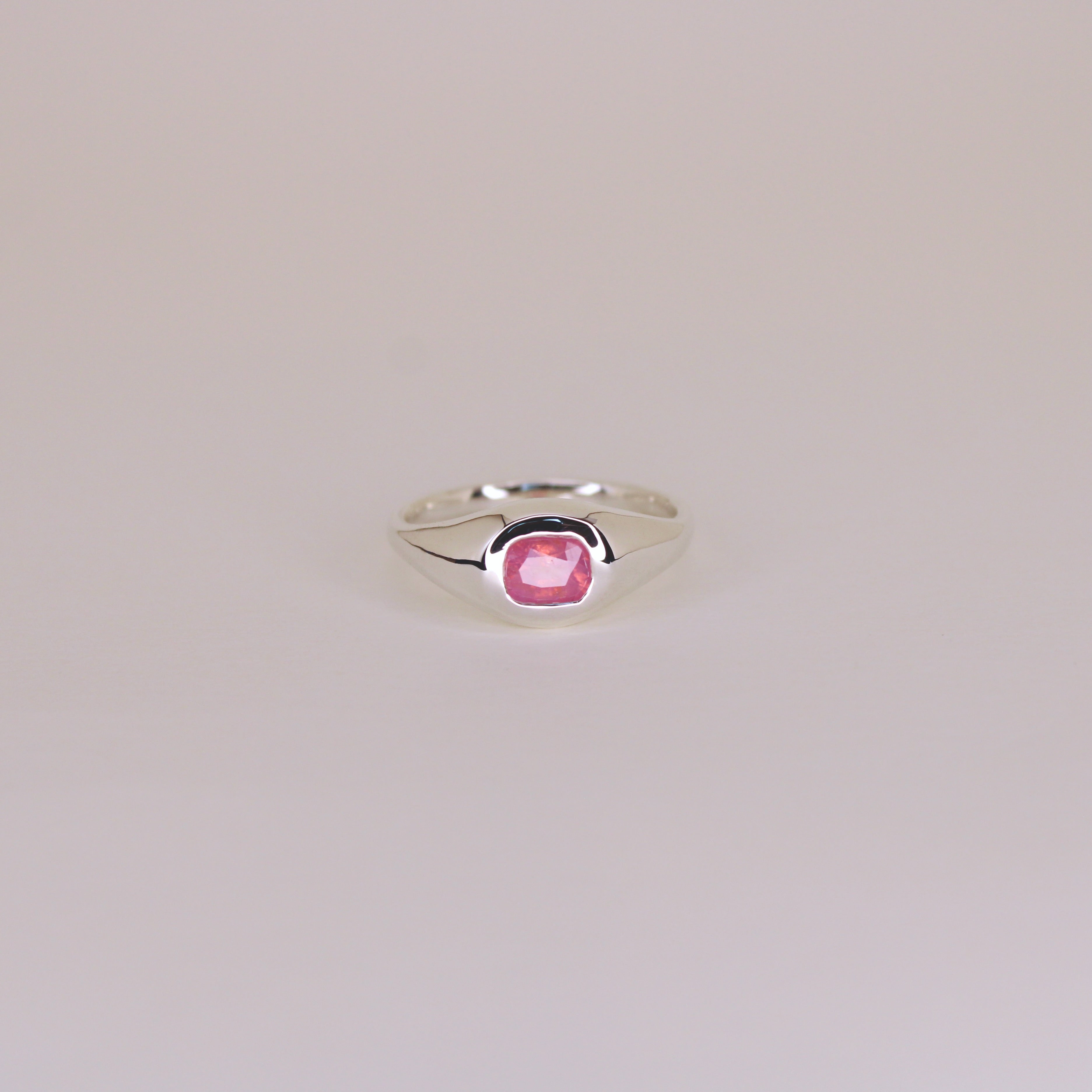 Helia Opalescent Sapphire Ring