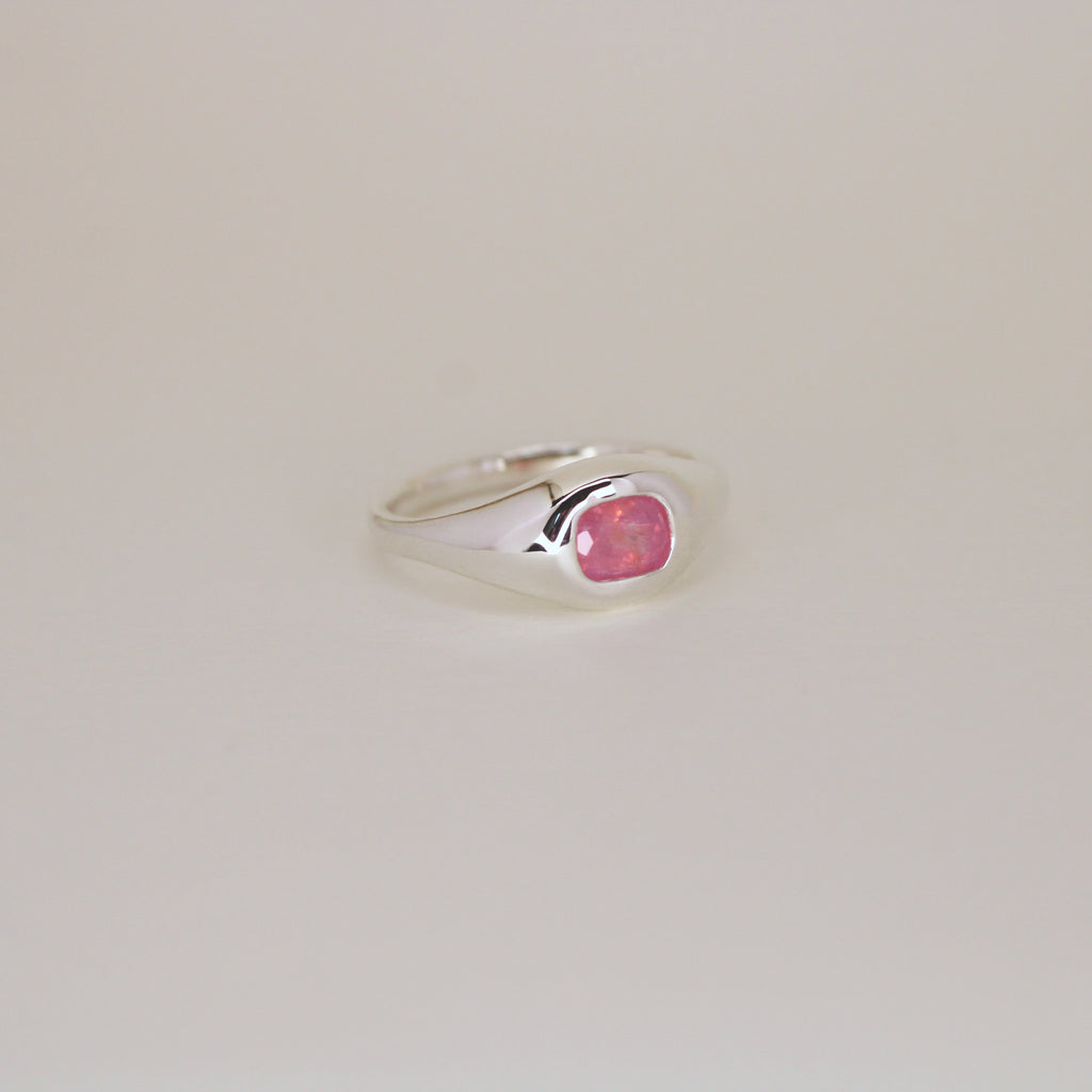 Helia Opalescent Sapphire Ring