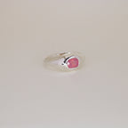 Helia Opalescent Sapphire Ring