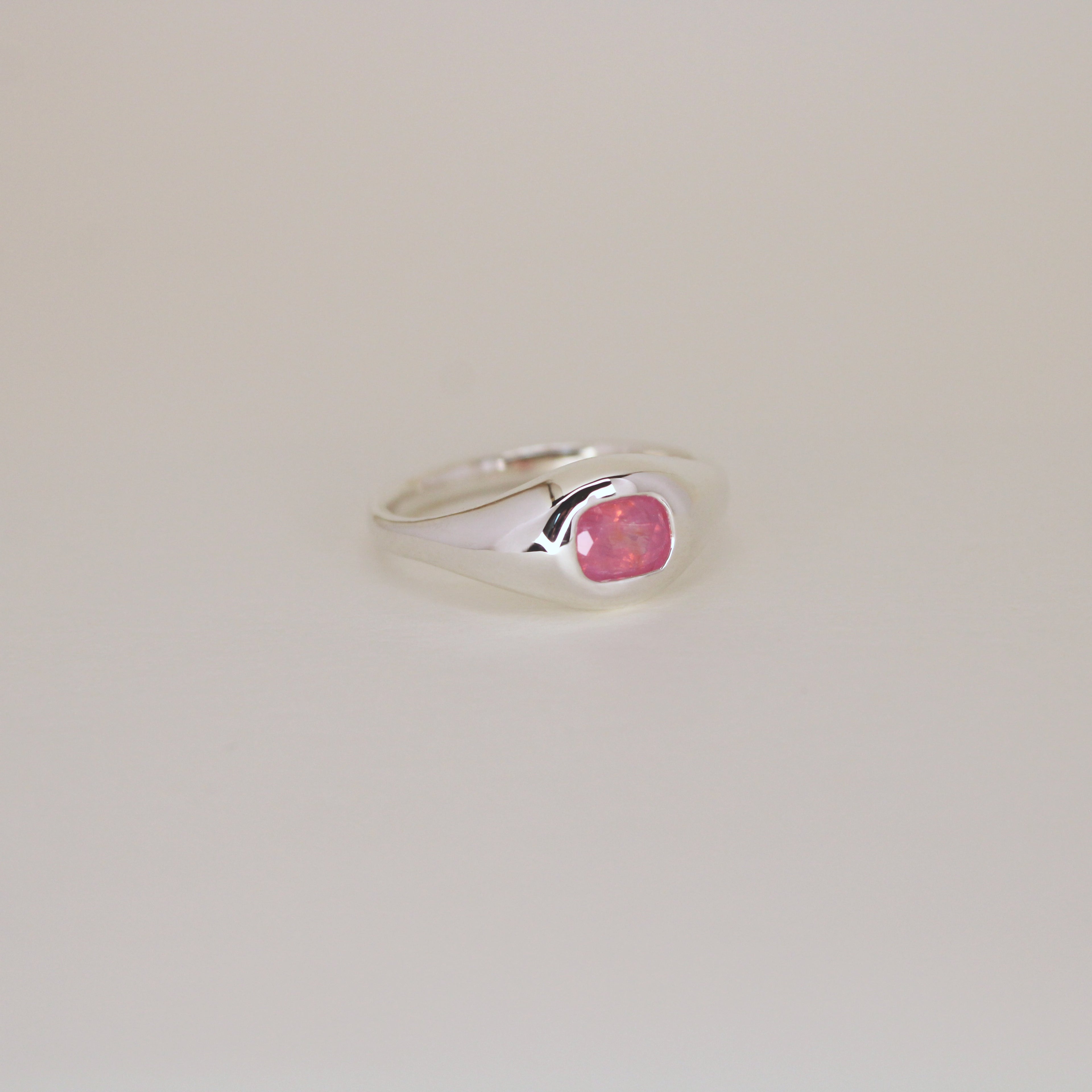 Helia Opalescent Sapphire Ring