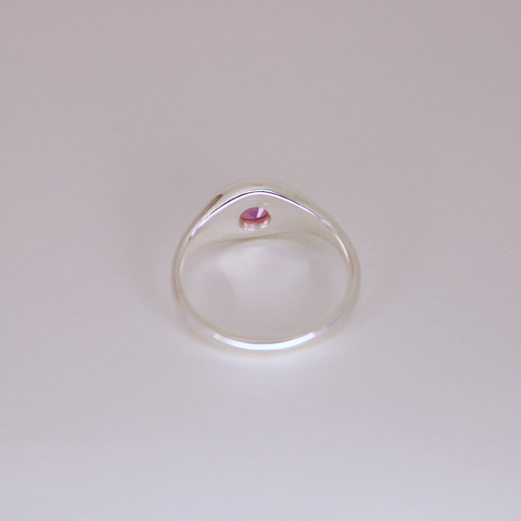 Helia Opalescent Sapphire Ring