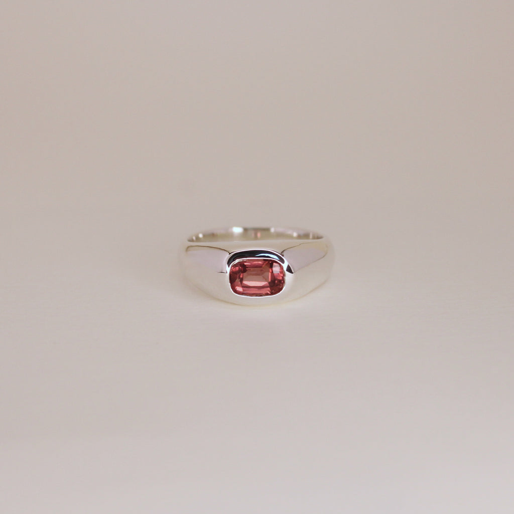 Syrah Garnet Dome Ring