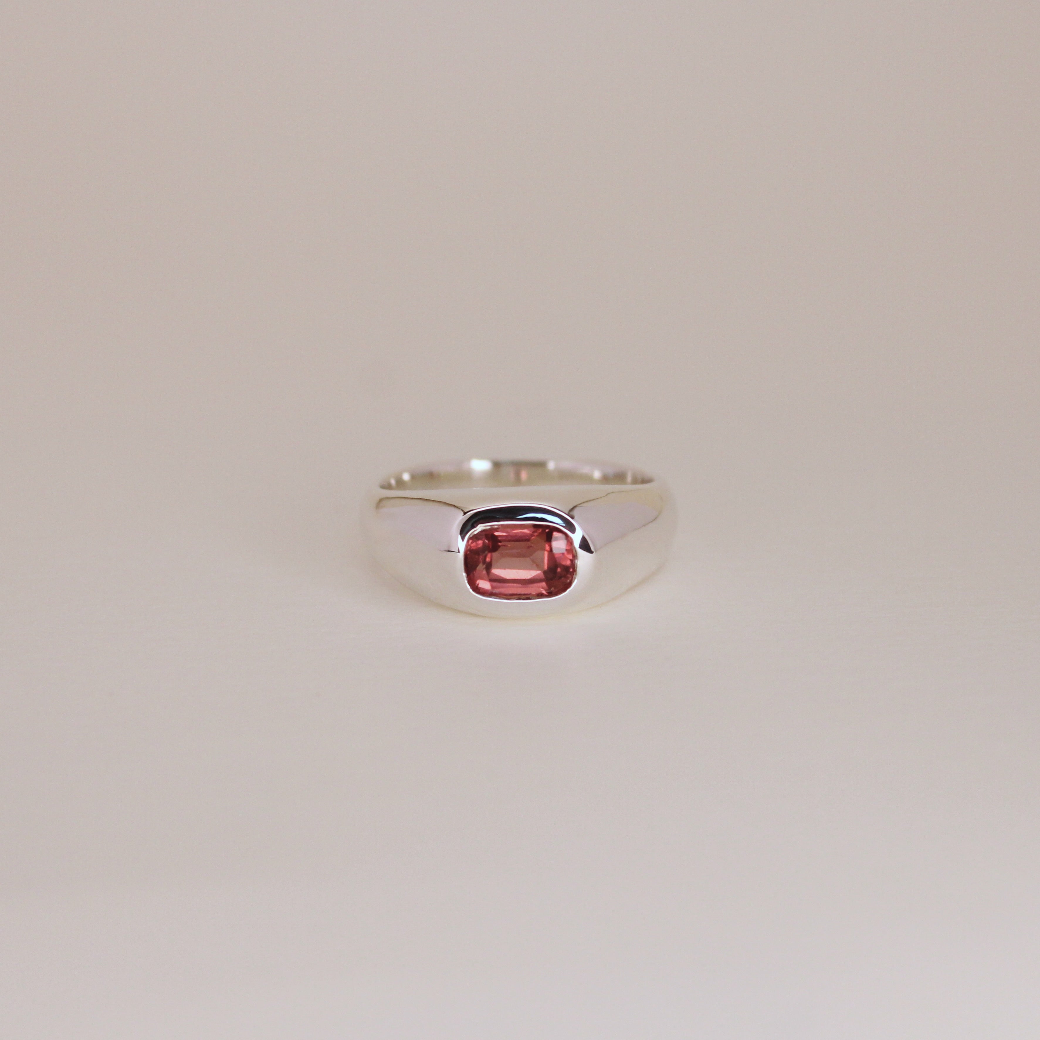 Syrah Garnet Dome Ring