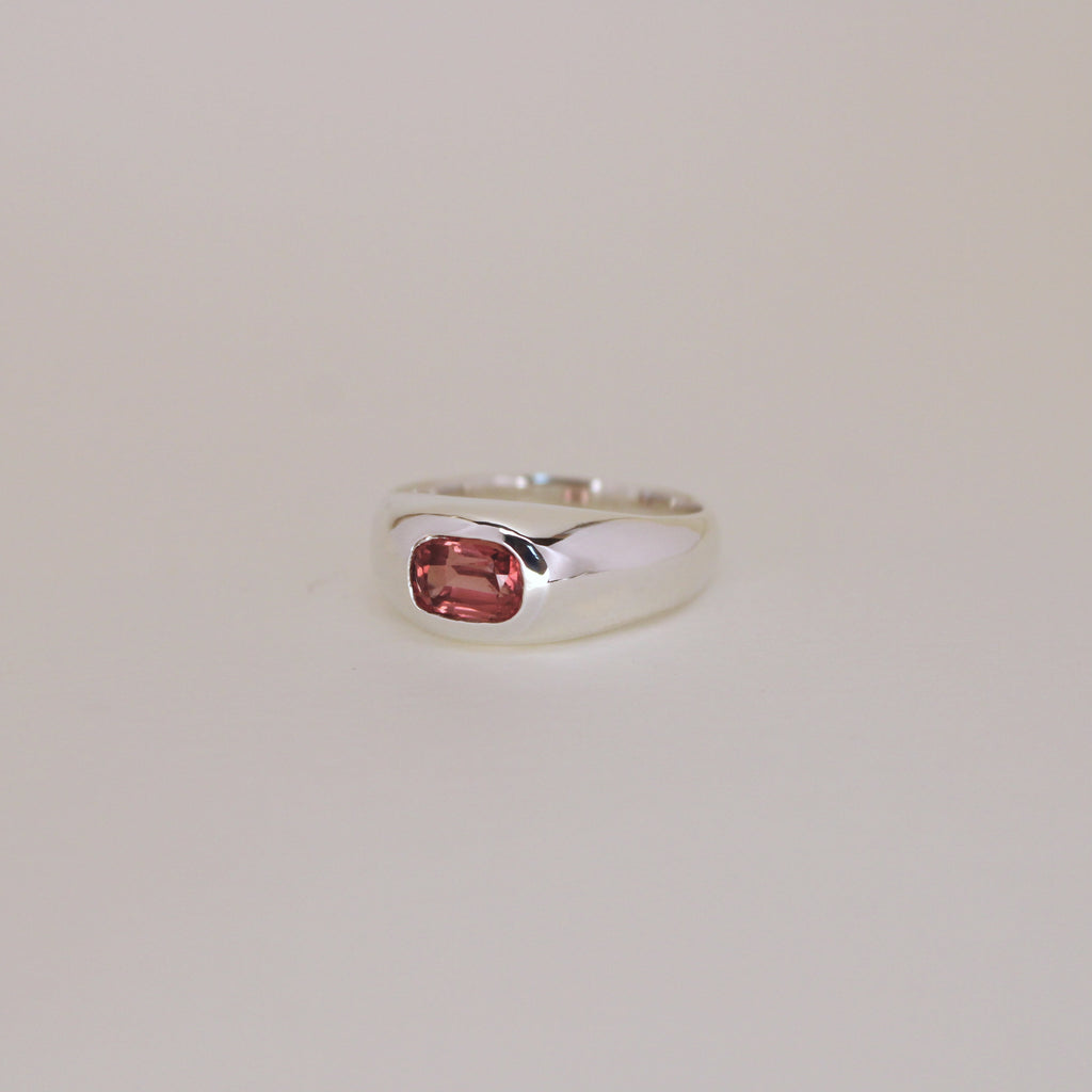 Syrah Garnet Dome Ring