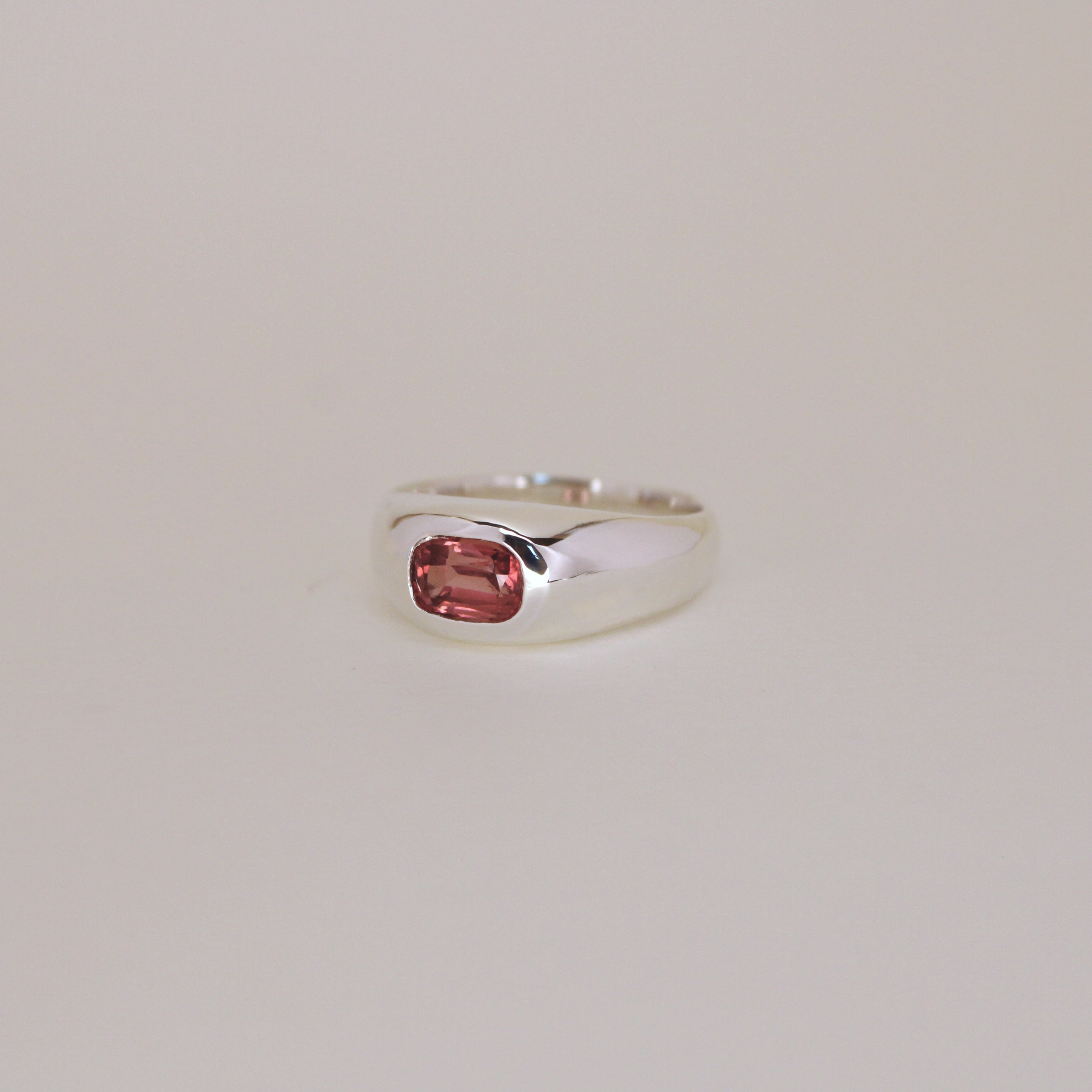 Syrah Garnet Dome Ring