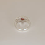 Syrah Garnet Dome Ring