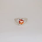Zora Trillion Sapphire Ring