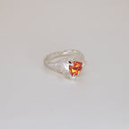 Zora Trillion Sapphire Ring