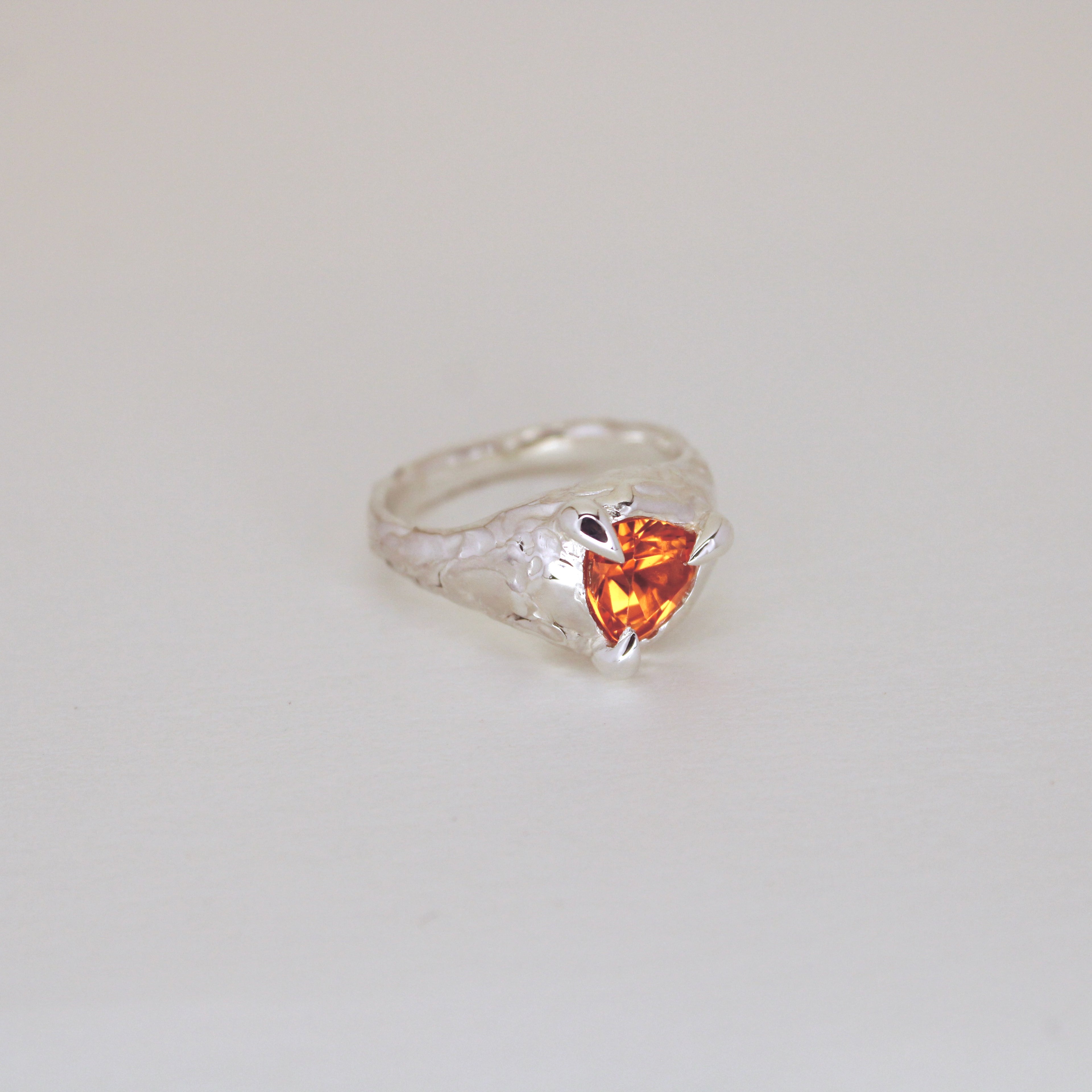 Zora Trillion Sapphire Ring