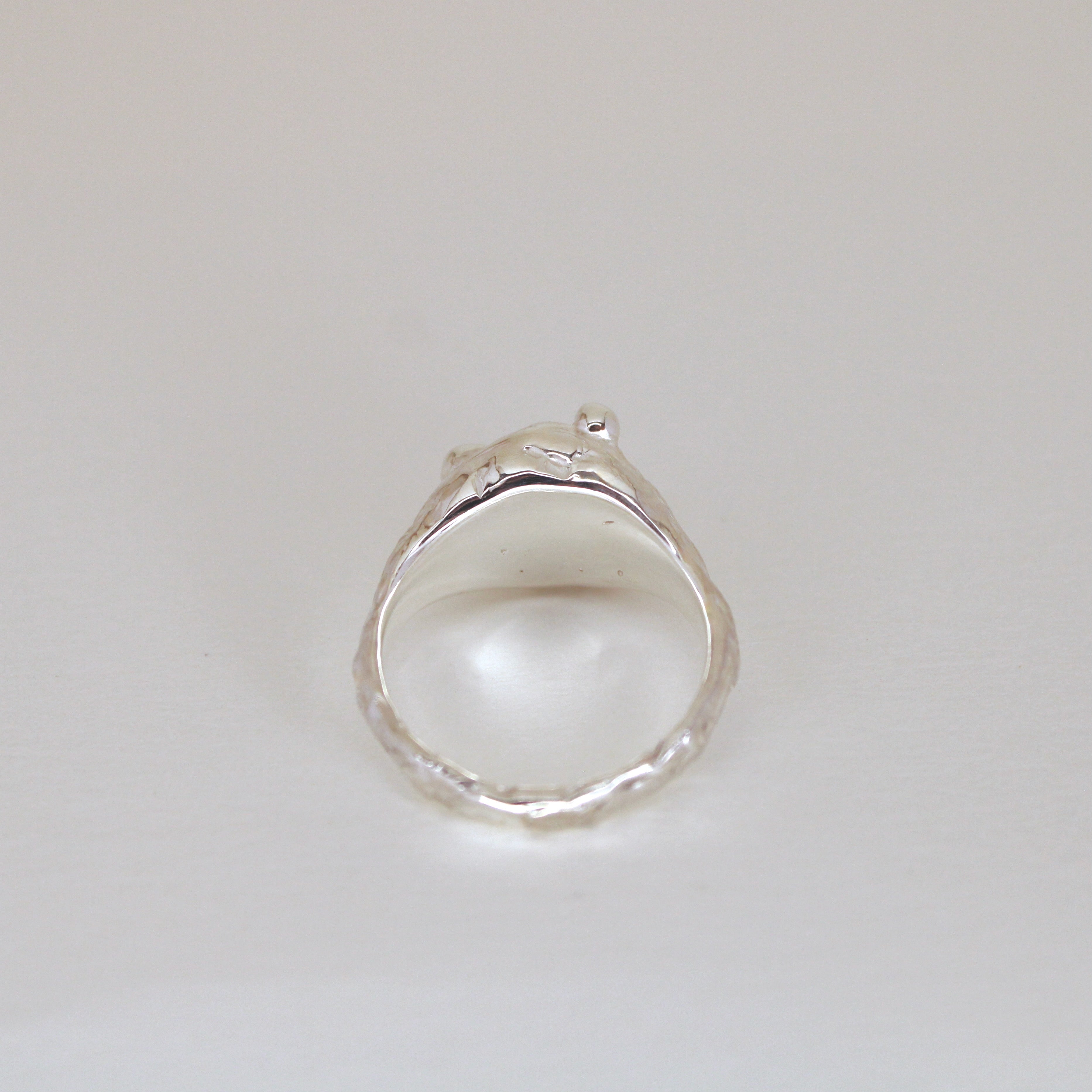 Zora Trillion Sapphire Ring