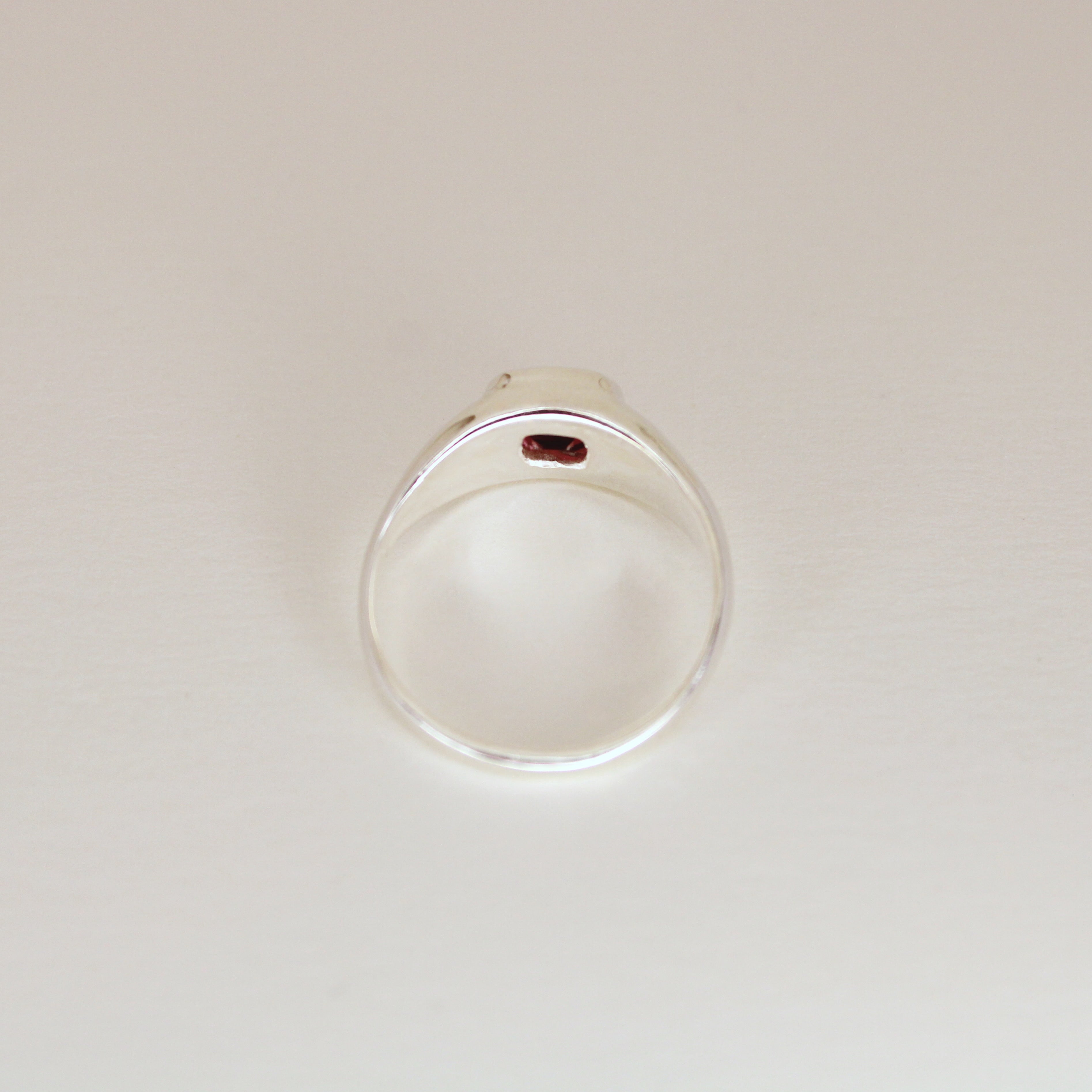 Plum Tourmaline Ring