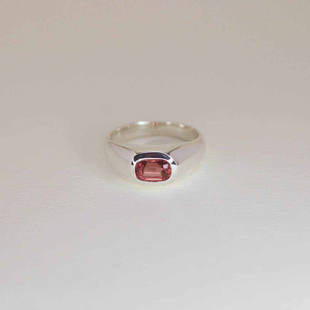 Syrah Garnet Dome Ring