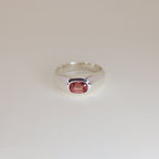 Syrah Garnet Dome Ring