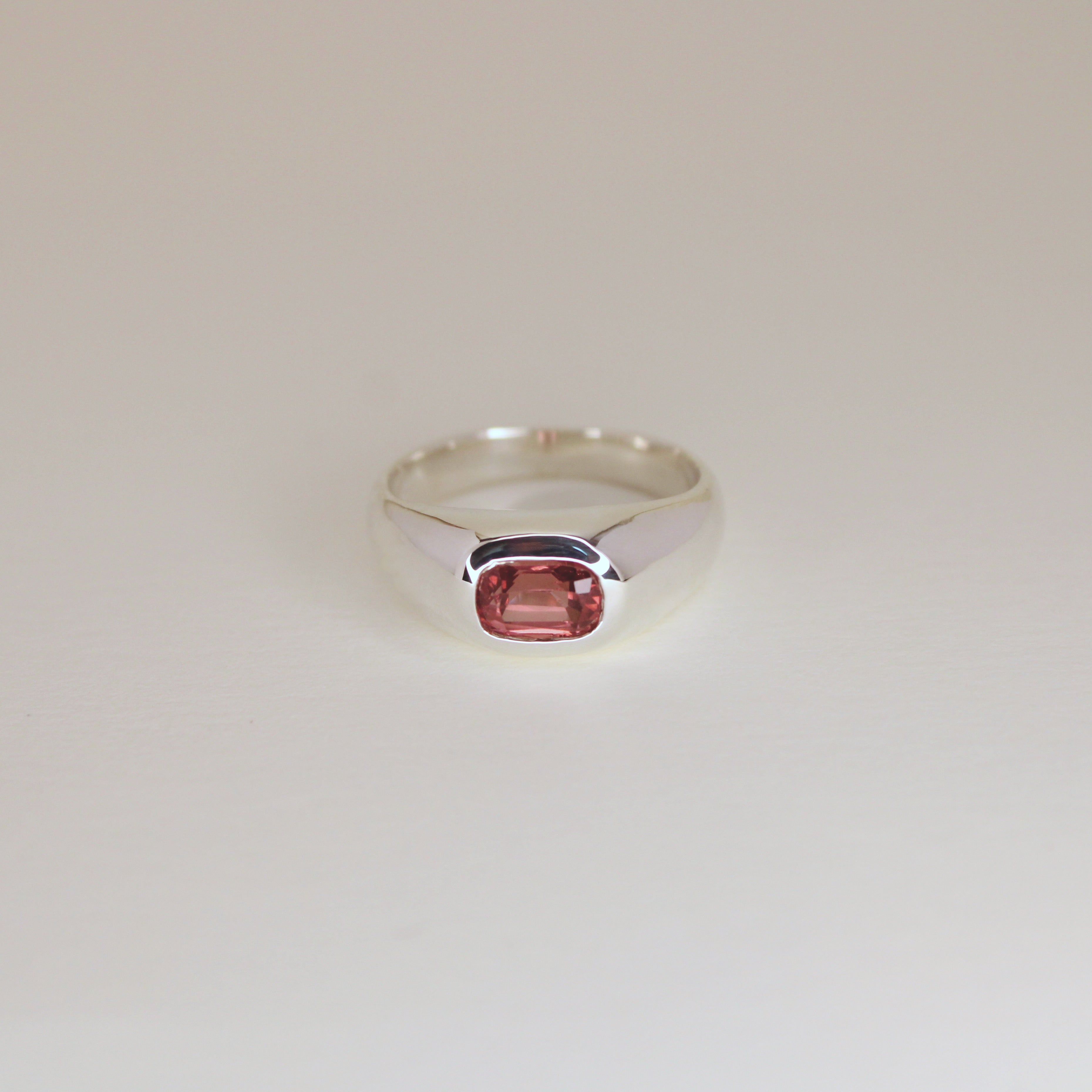 Syrah Garnet Dome Ring