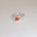 Zora Trillion Sapphire Ring