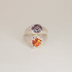 Zora Trillion Sapphire Ring