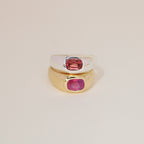 Syrah Garnet Dome Ring