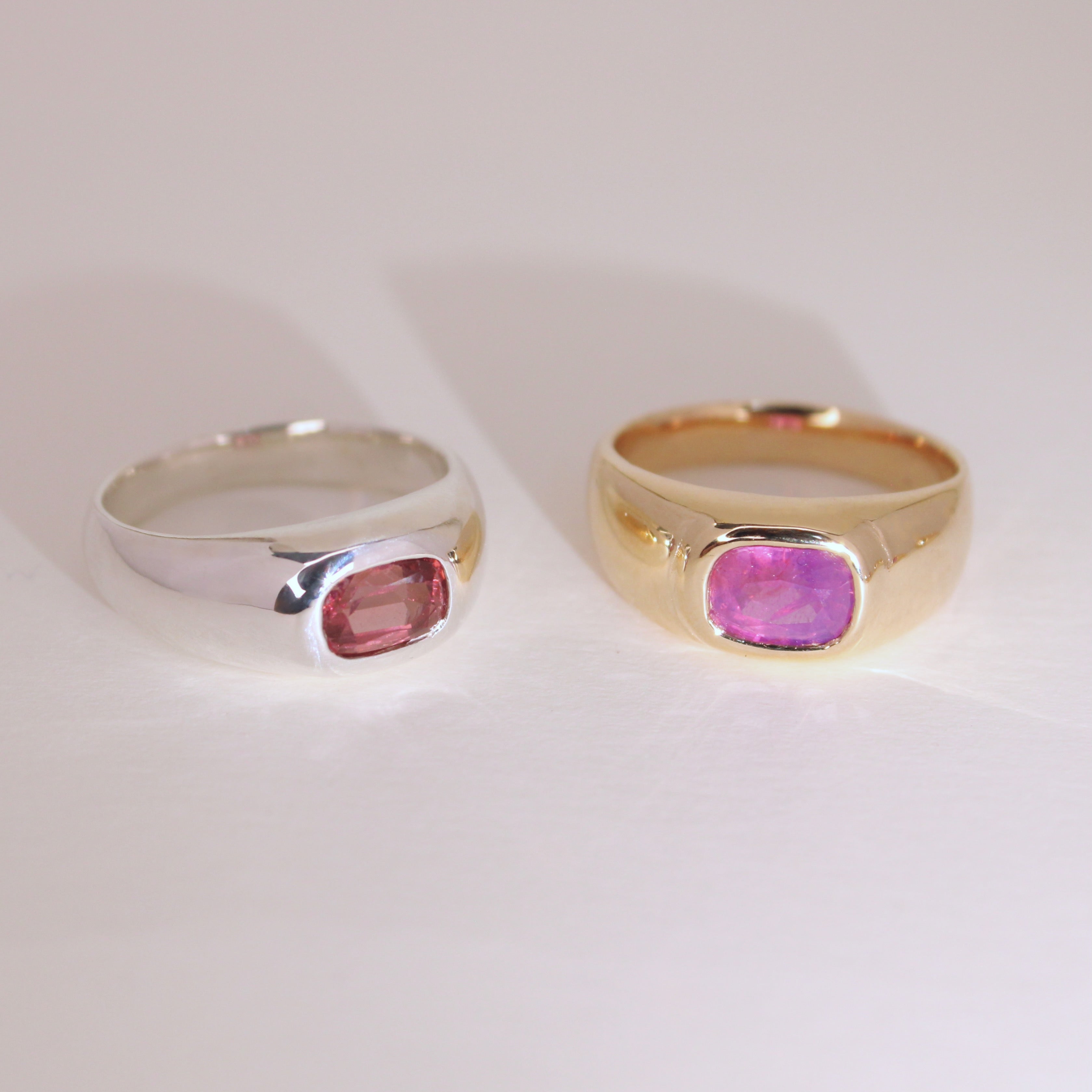 Syrah Garnet Dome Ring