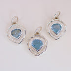 Kindra Pendant Moss Aquamarine