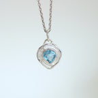 Kindra Pendant Moss Aquamarine